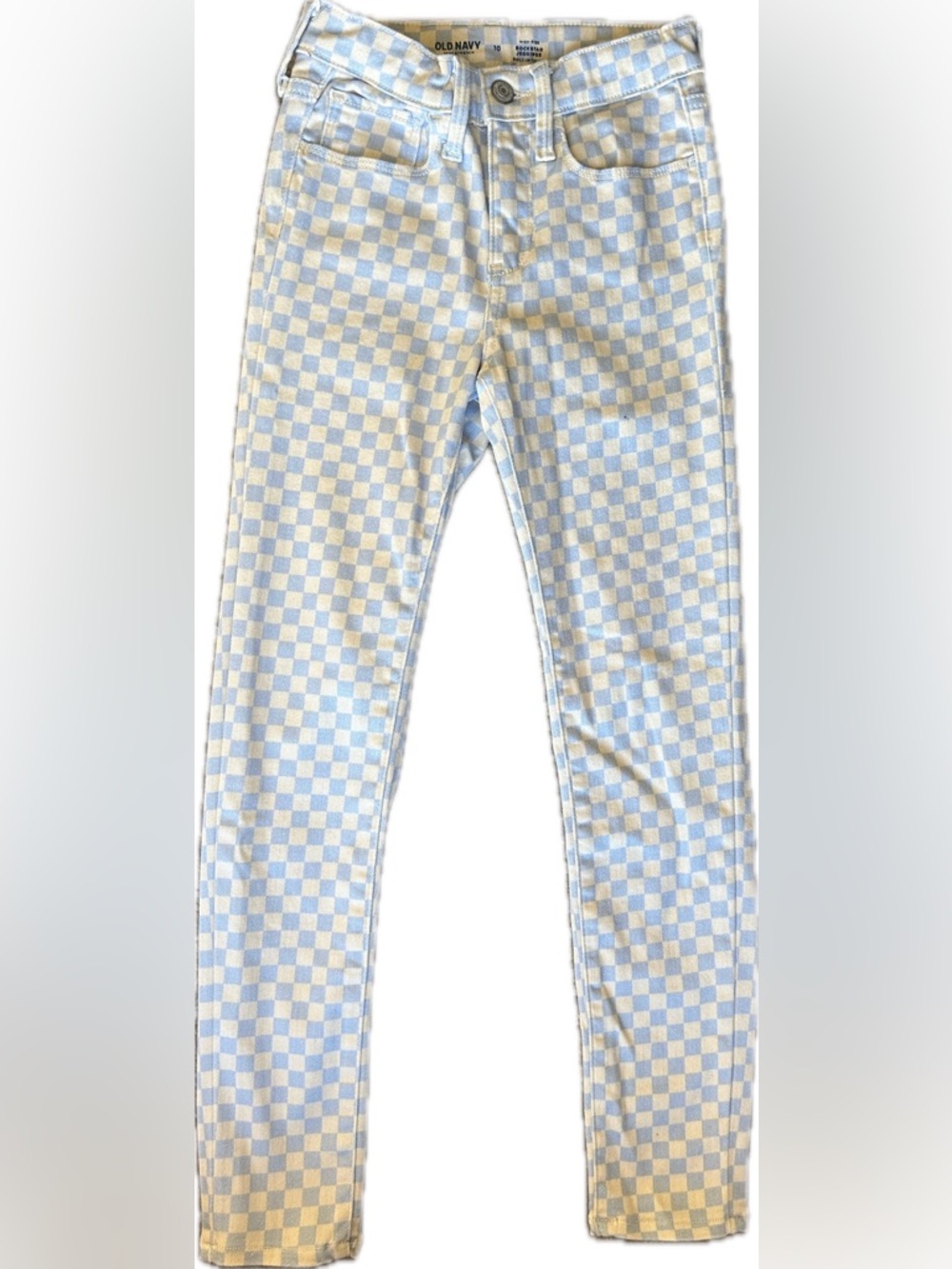 Old Navy Printed High-Waisted Rockstar 360 Stretch Jeggings - Picture 2 of 6